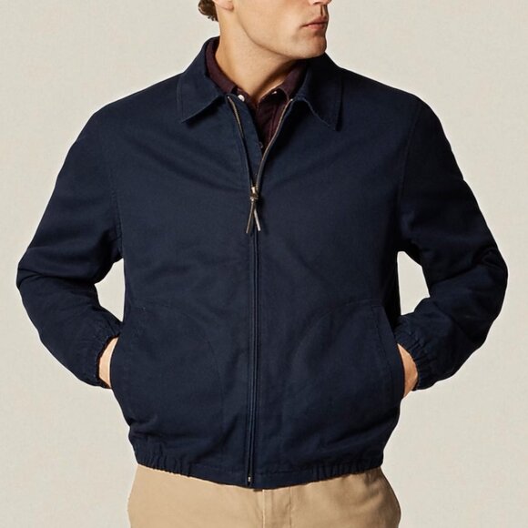 J. Crew Harrington jacket in cotton twill Size Medium - Picture 1 of 14